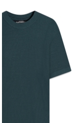 T-Shirt Tricot Visco Blend Ellus Verde Escuro