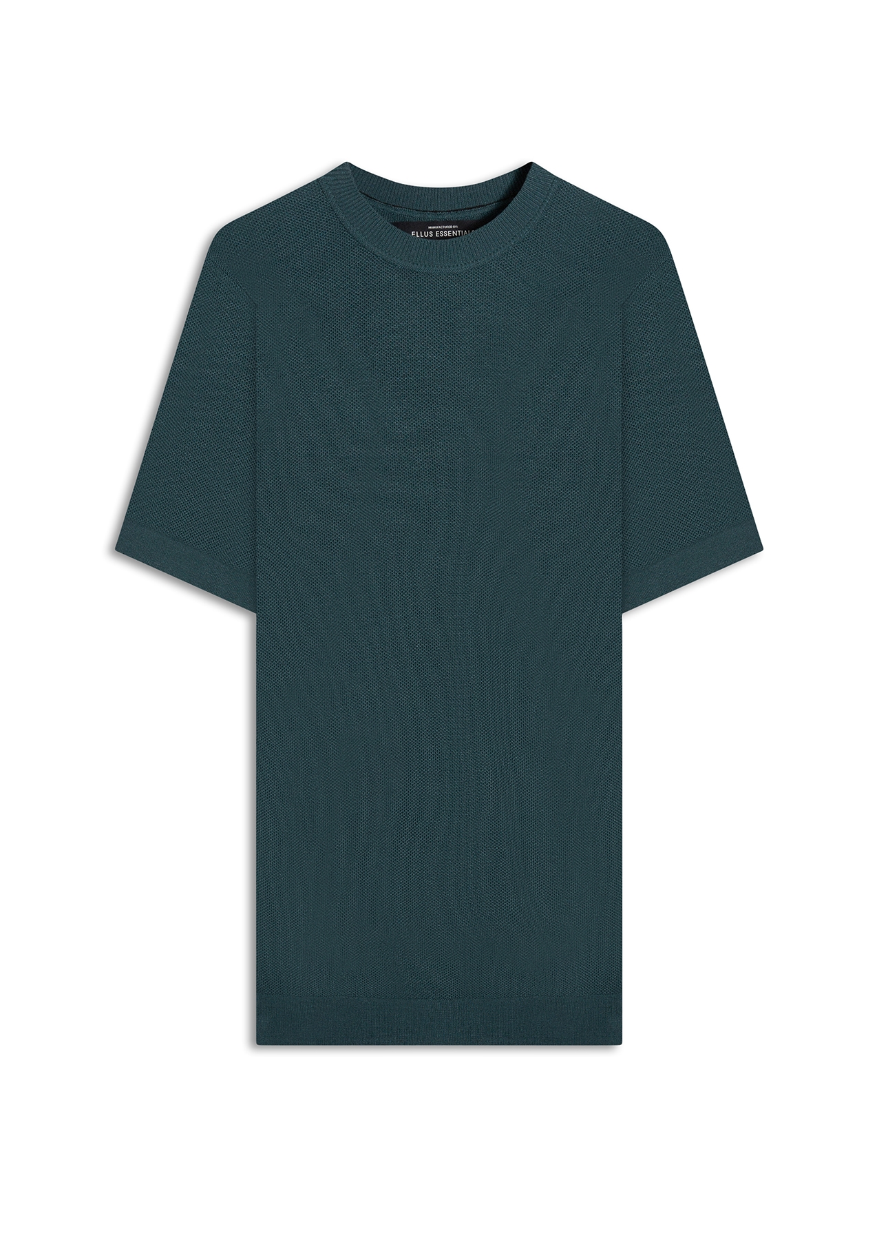 T-Shirt Tricot Visco Blend Ellus Verde Escuro