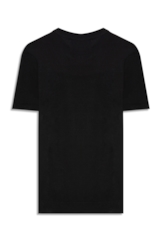 T-Shirt Tricot Visco Blend Jersey Preto