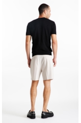 T-Shirt Tricot Visco Blend Jersey Preto