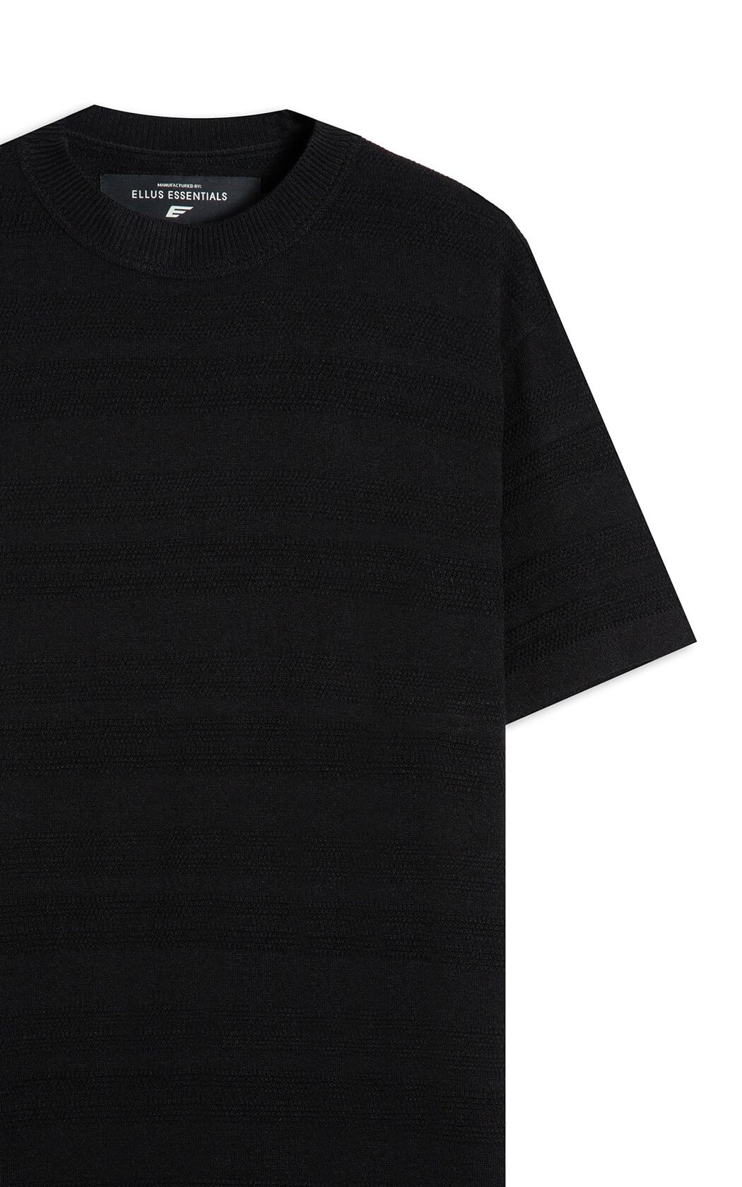 T-Shirt Tricot Visco Blend Preto
