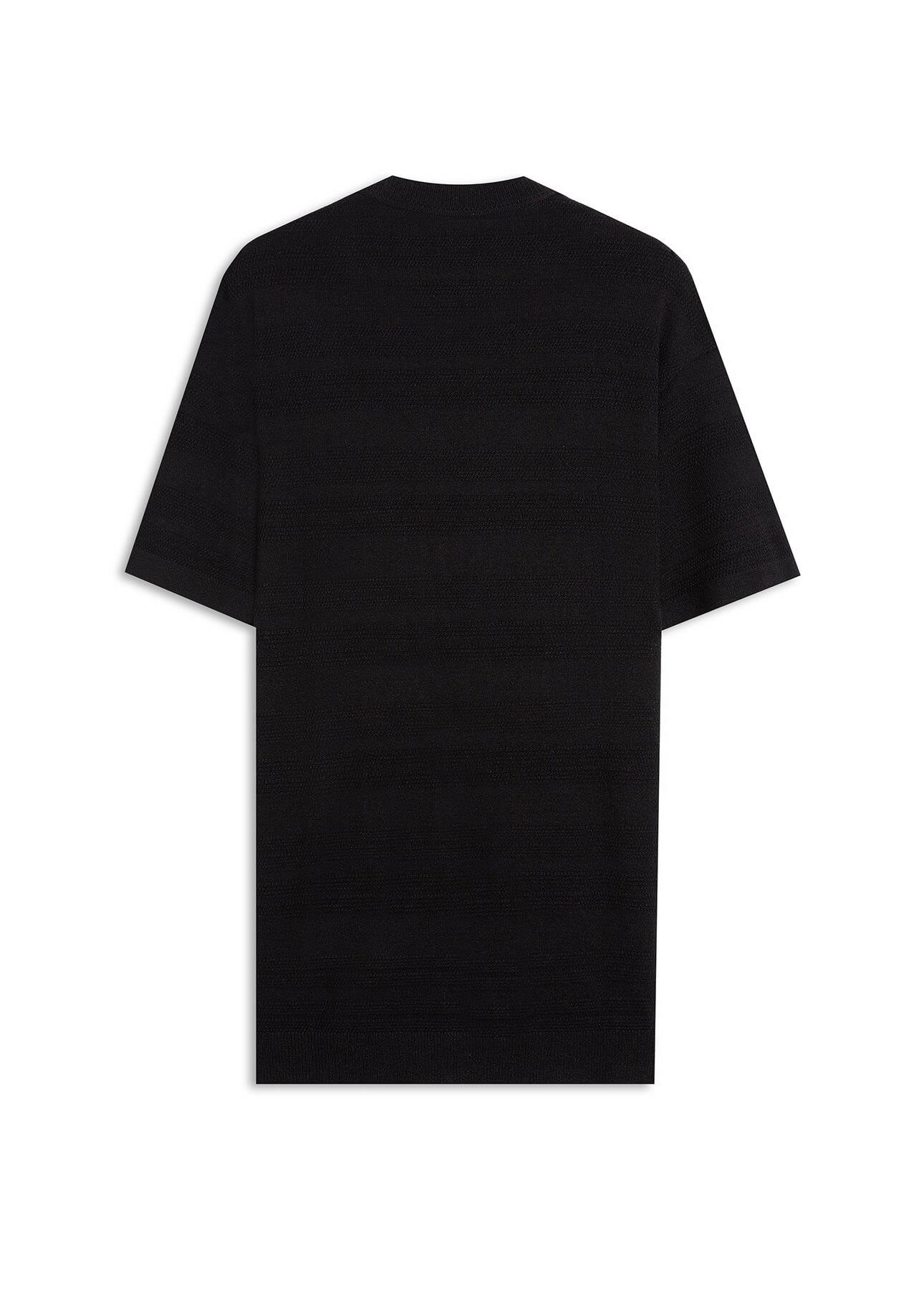 T-Shirt Tricot Visco Blend Preto