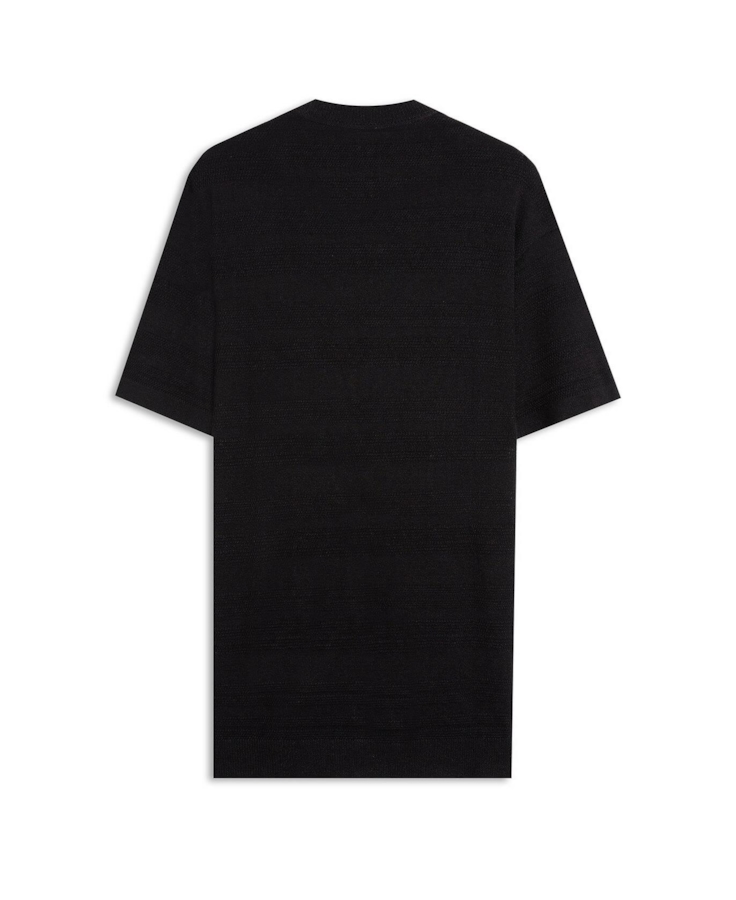 T-Shirt Tricot Visco Blend Preto