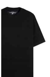 T-Shirt Tricot Visco Blend Preto