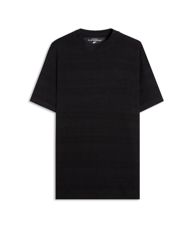 T-Shirt Tricot Visco Blend Preto