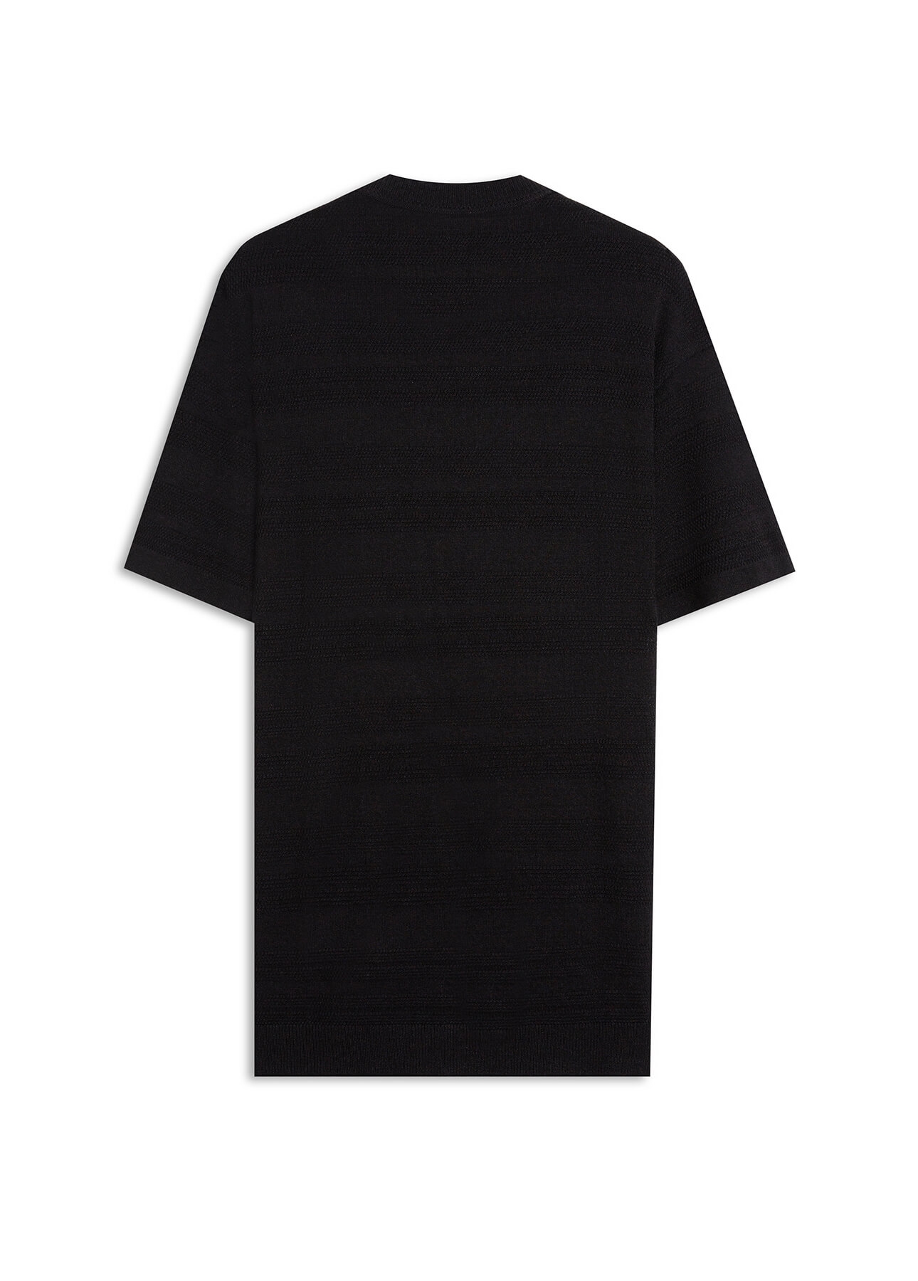T-Shirt Tricot Visco Blend Preto