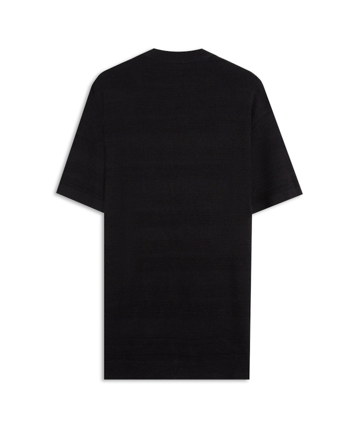 T-Shirt Tricot Visco Blend Preto