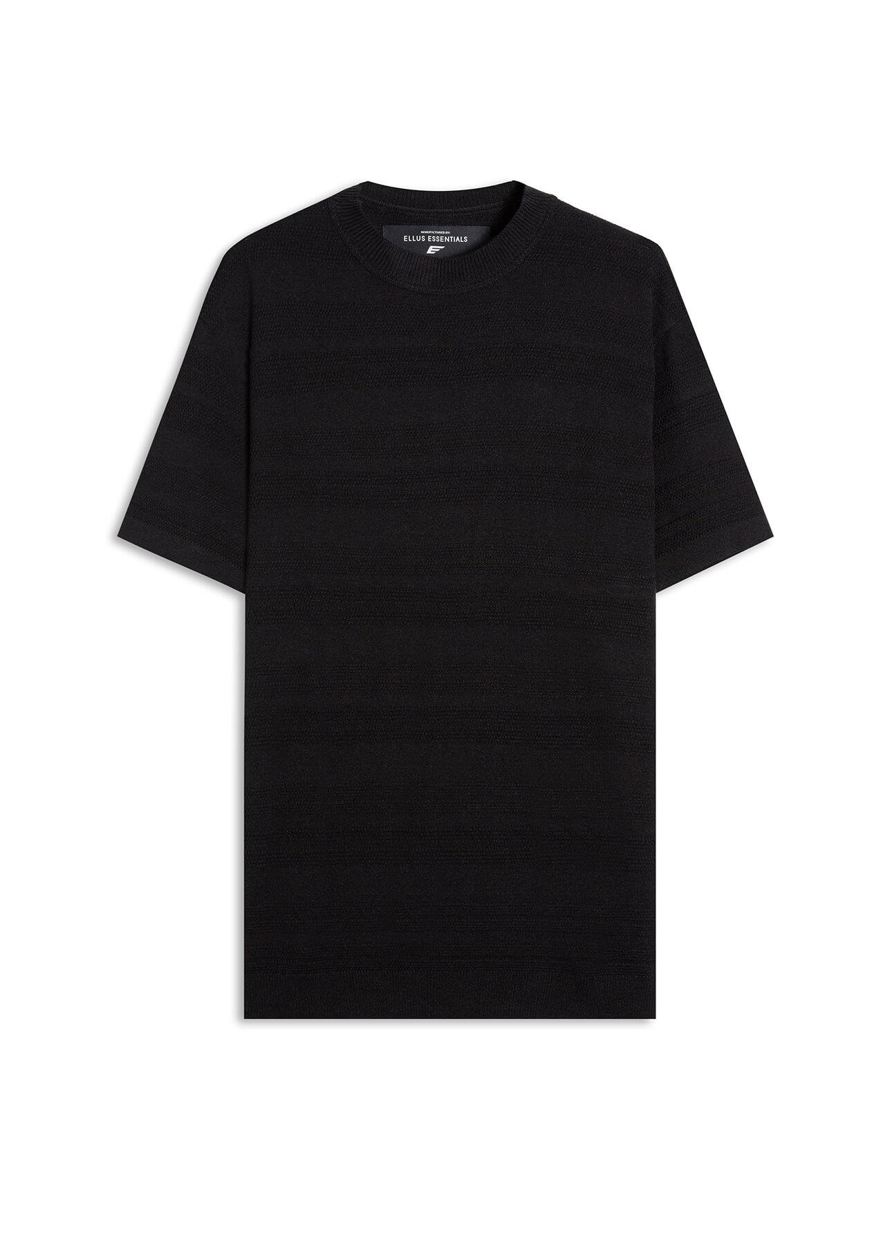 T-Shirt Tricot Visco Blend Preto