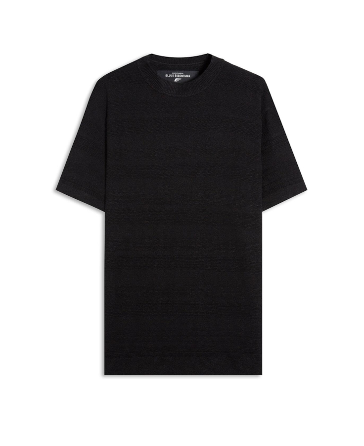 T-Shirt Tricot Visco Blend Preto