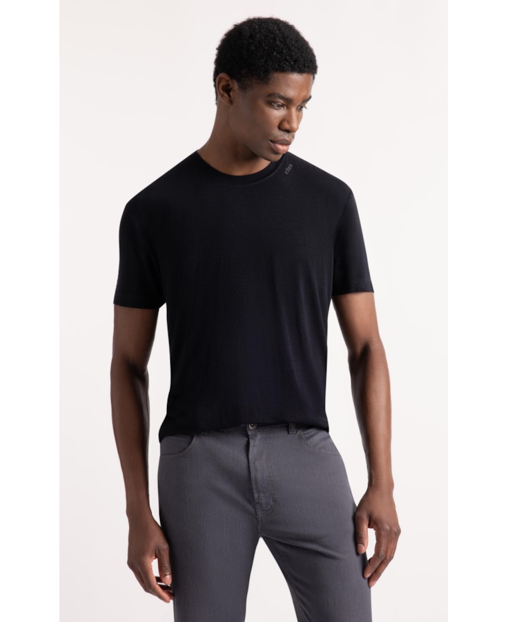 T-Shirt Visco Fine Calli Classic Preto