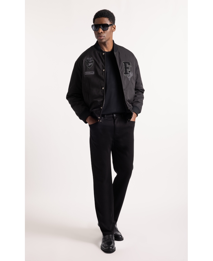 T-Shirt Visco Fine  Easa Preto