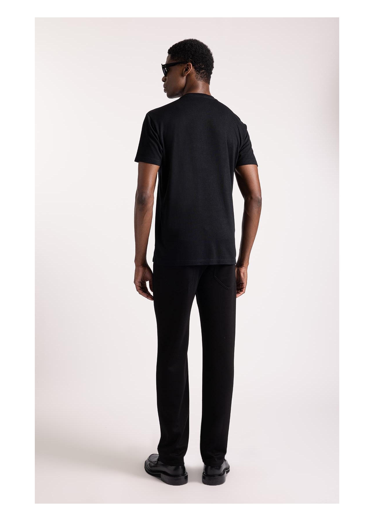 T-Shirt Visco Fine  Easa Preto