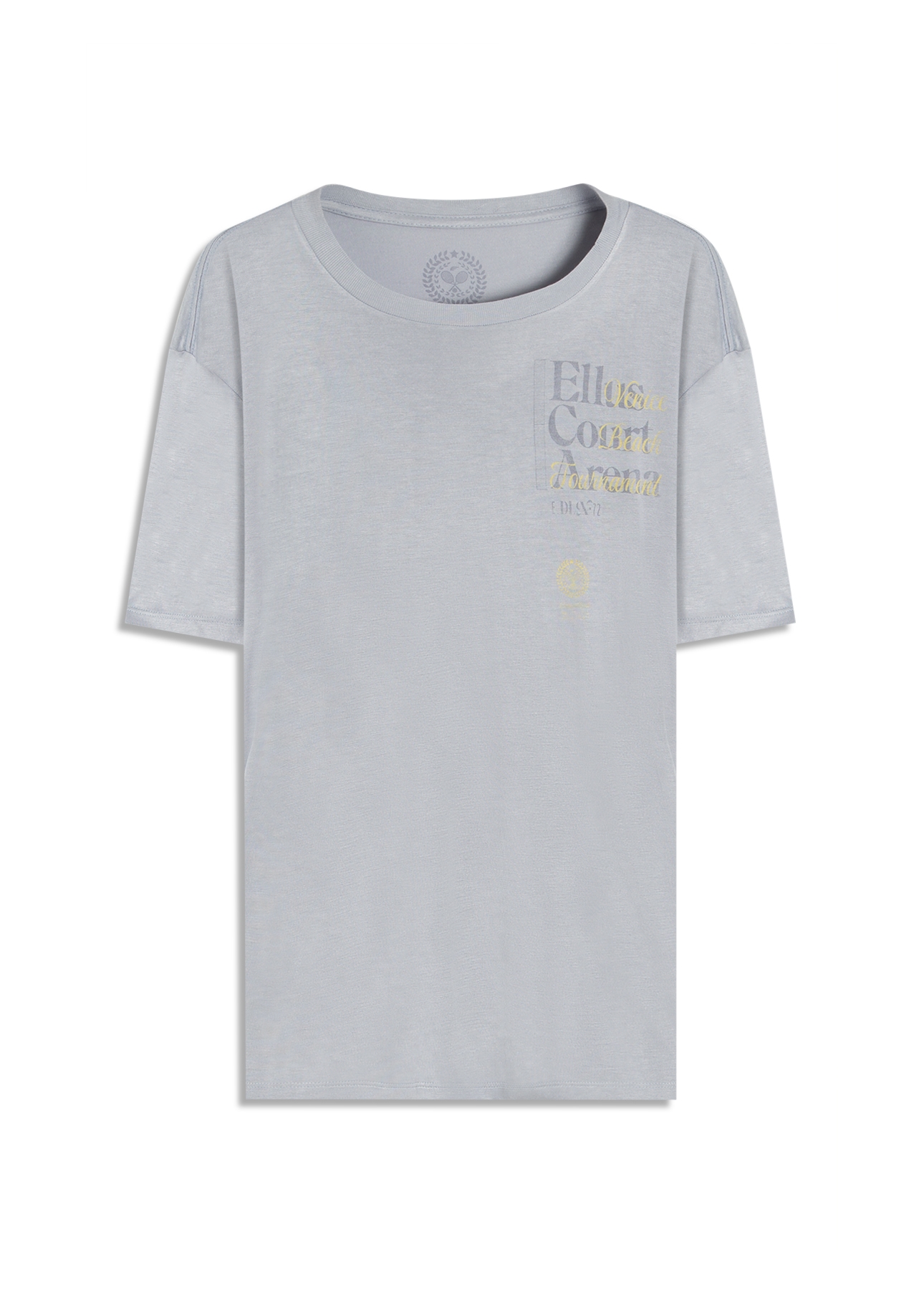 T-Shirt Visco Fine Ellus Court Arena Classic Blue Vintage