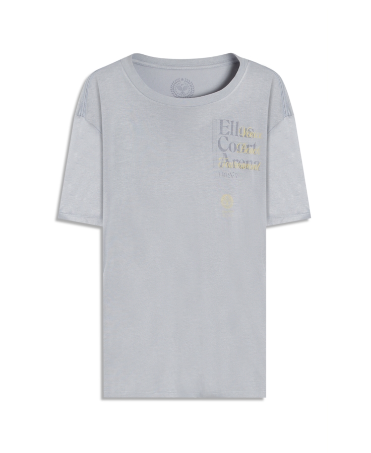 T-Shirt Visco Fine Ellus Court Arena Classic Blue Vintage