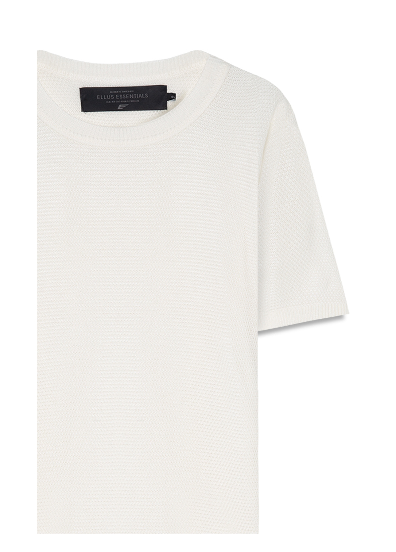 T-Shirt Visco Mescla Piquet Off White