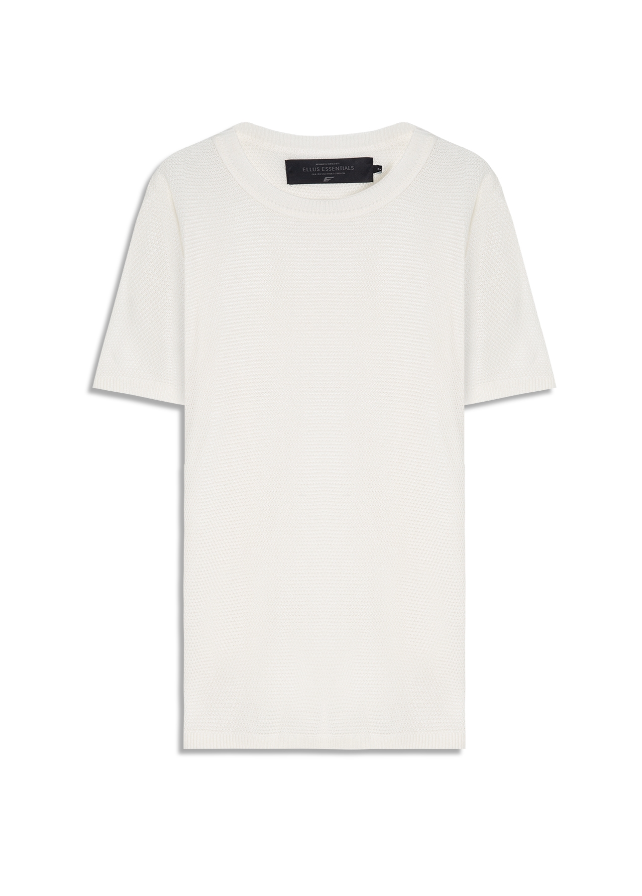 T-Shirt Visco Mescla Piquet Off White