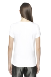 T-Shirt Viscose Hungry Branco