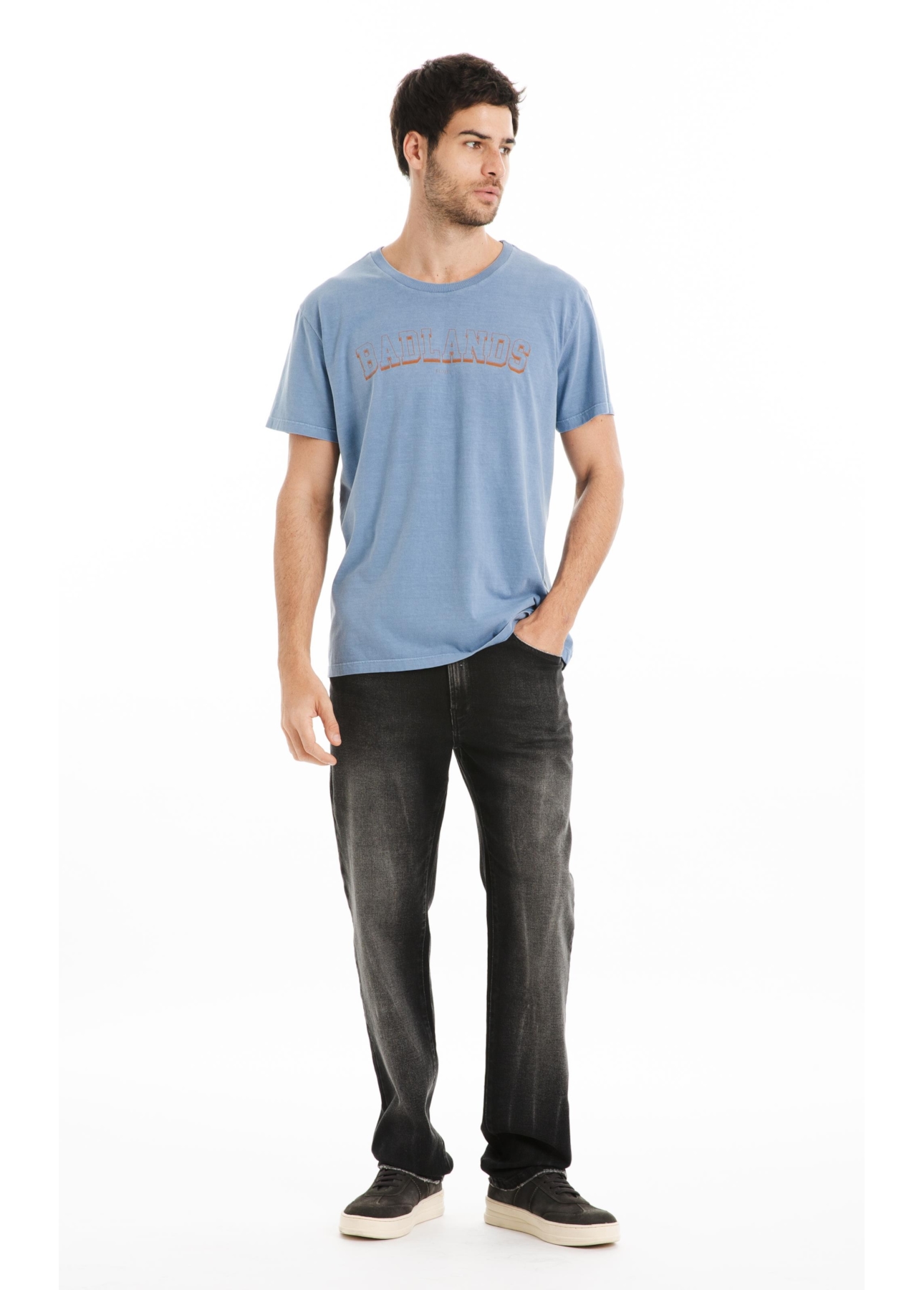 T-Shirt Wasehd Badlands Azul Pervante