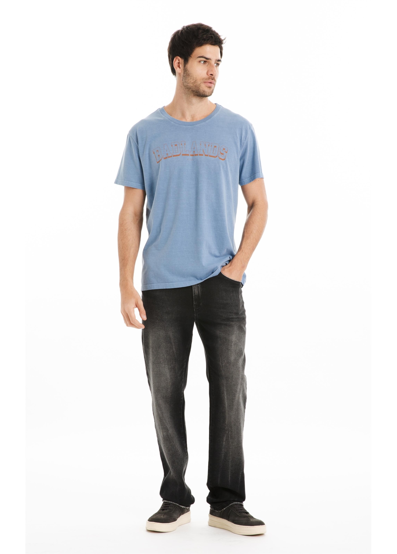 T-Shirt Wasehd Badlands Azul Pervante