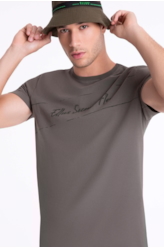 T-Shirt Washed 2nd Classic Verde Militar