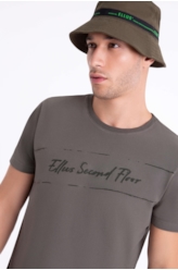 T-Shirt Washed 2nd Classic Verde Militar
