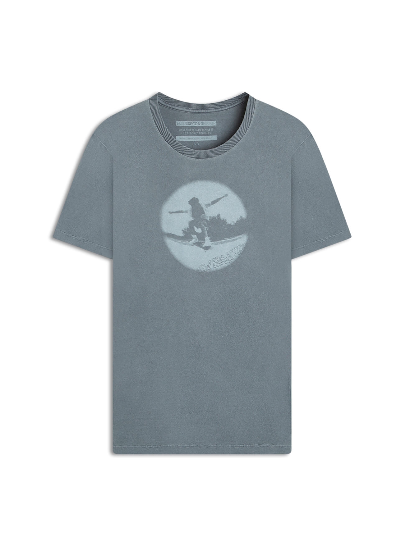 T-Shirt  Washed 2nd Fisheye Midnight Blue