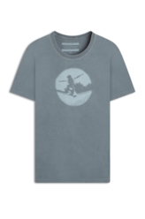 T-Shirt  Washed 2nd Fisheye Midnight Blue