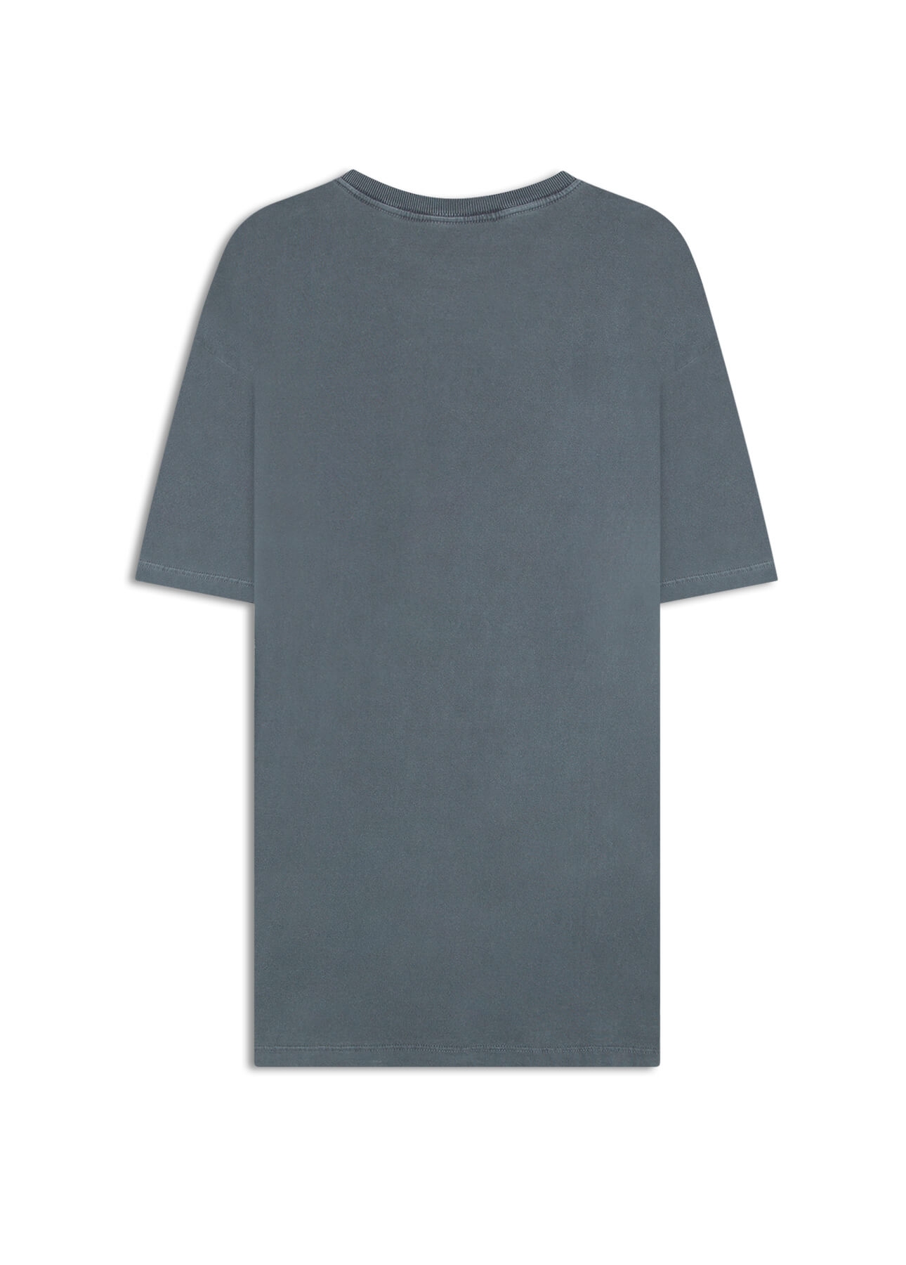T-Shirt  Washed 2nd Lines Over Midnight Blue
