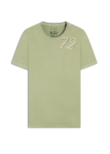 T-Shirt Washed Army 72 Classic Verde Army