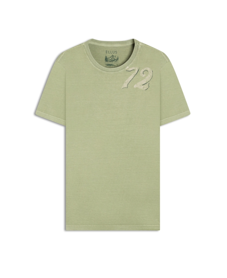 T-Shirt Washed Army 72 Classic Verde Army