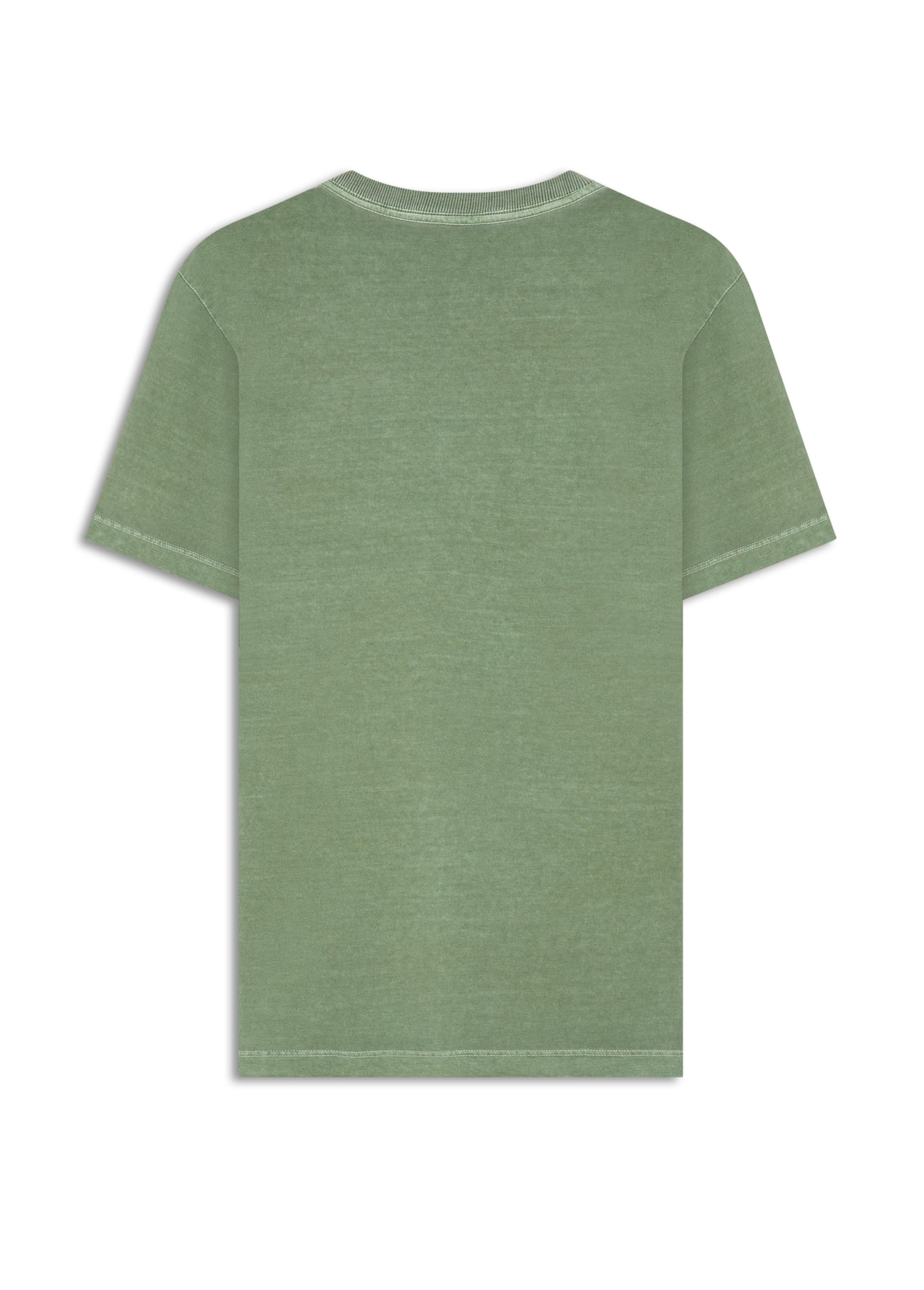 T-Shirt Washed Army 72 Classic Verde Claro