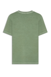 T-Shirt Washed Army 72 Classic Verde Claro