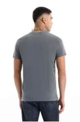 T-Shirt  Washed Basket Champions Preto