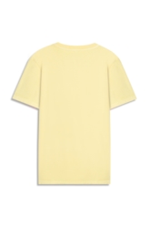 T-Shirt Washed Break Amarelo Claro