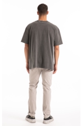 T-Shirt Washed Brutally Over Grafite