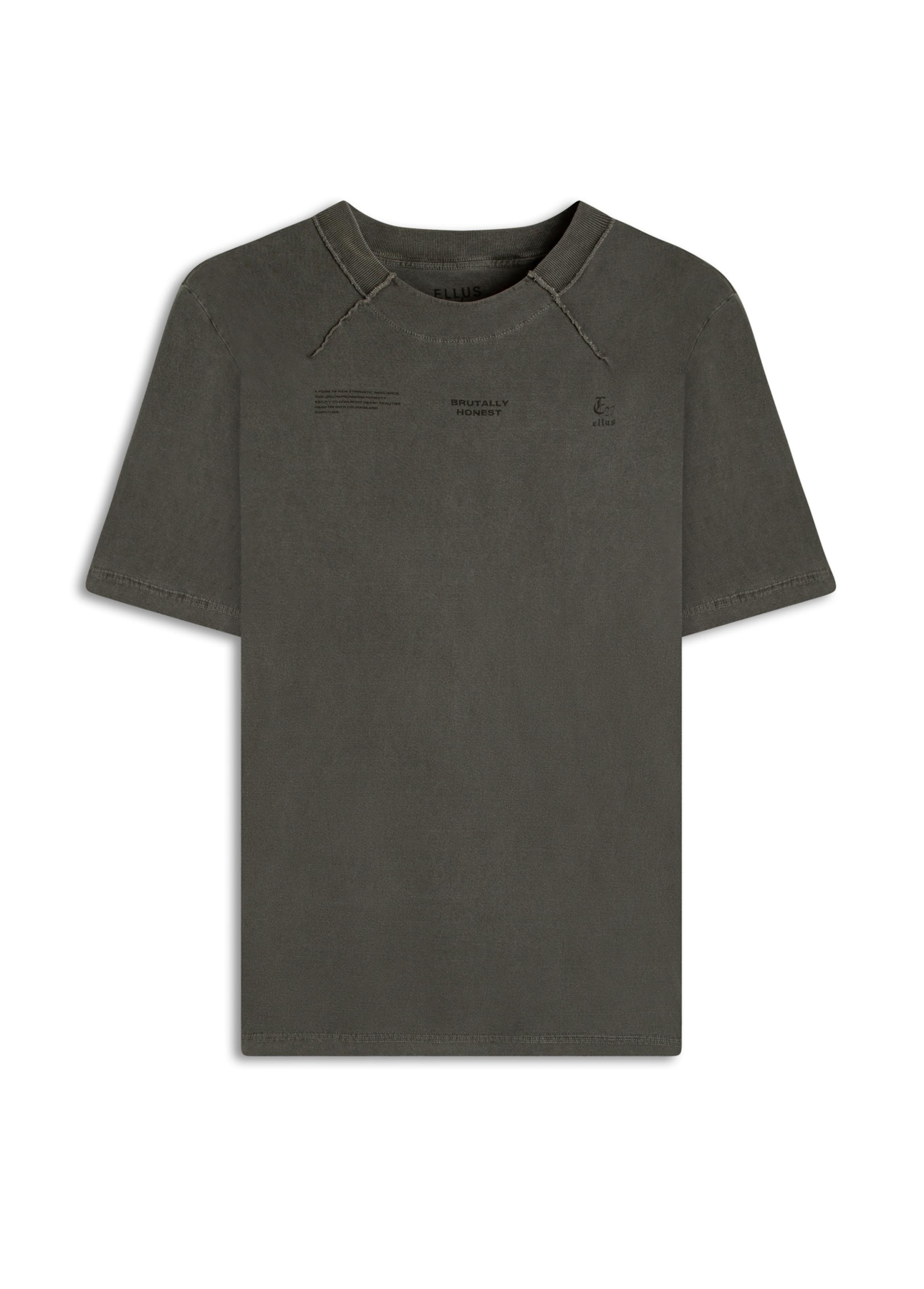 T-Shirt Washed Brutally Over Grafite