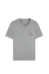 T-Shirt  Washed Caipirinha Azul Seco