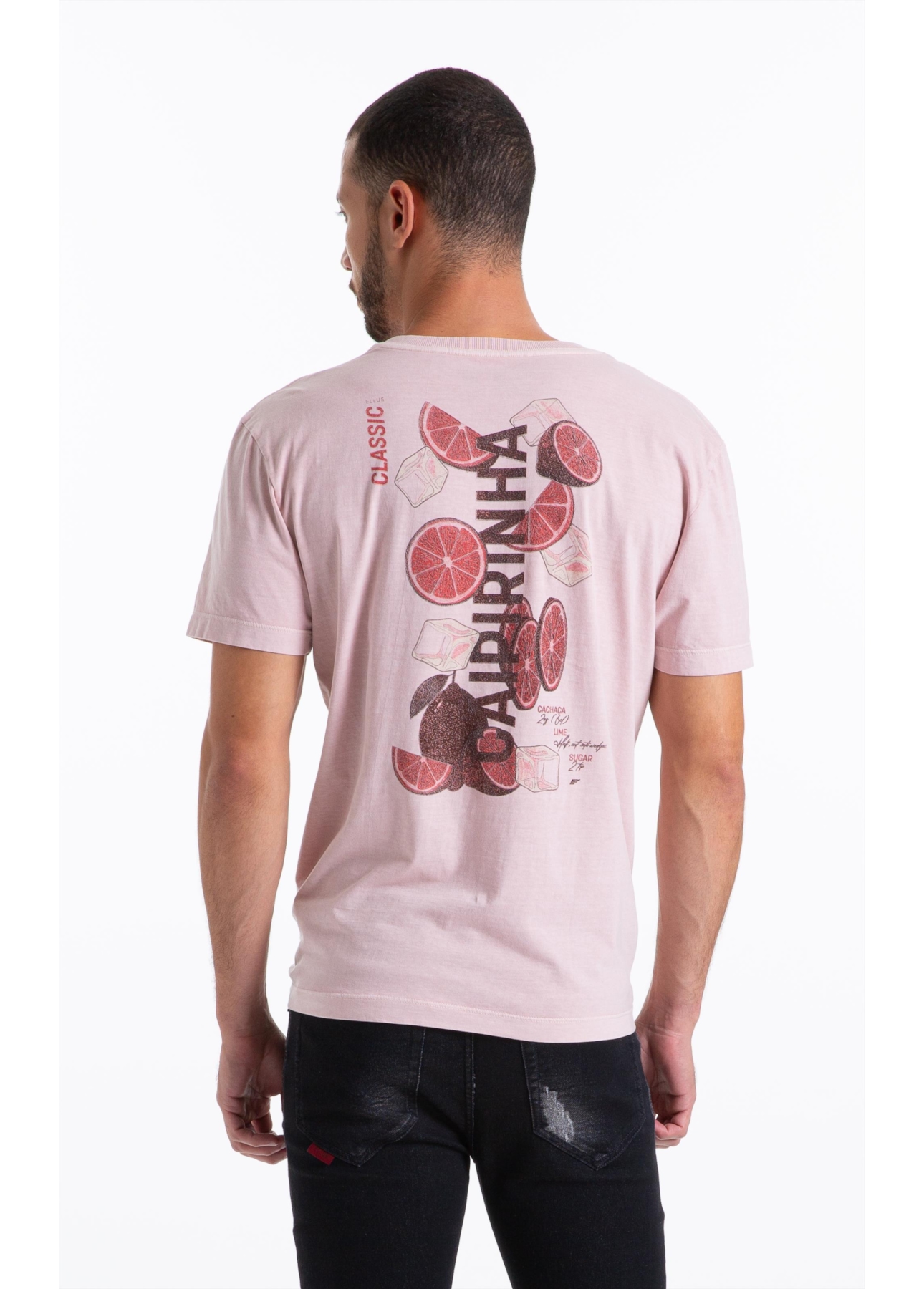 T-Shirt  Washed Caipirinha Blush