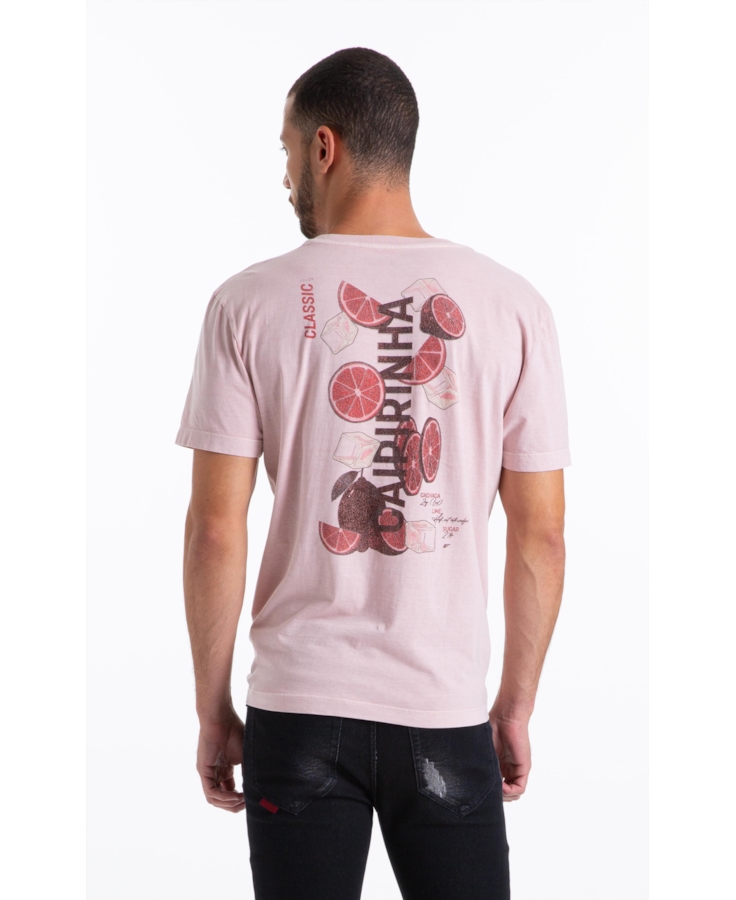 T-Shirt  Washed Caipirinha Blush