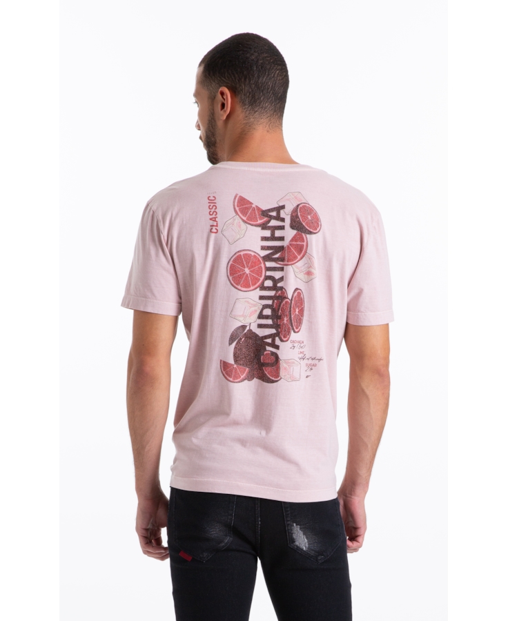T-Shirt  Washed Caipirinha Blush