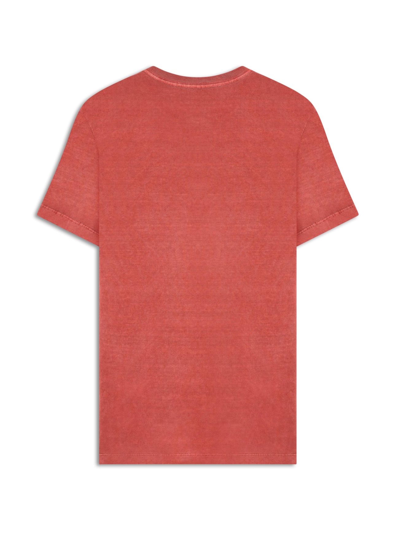 T-Shirt Washed City Of Rock Cereja