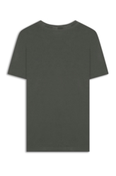 T-Shirt Washed Dark Forest Over Preto