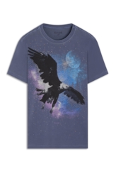 T-Shirt Washed Eagle Nights Classic Dark Navy