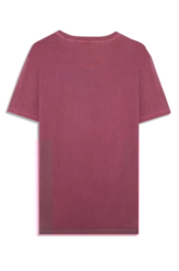 T-Shirt Washed Easa Classic Bordeaux