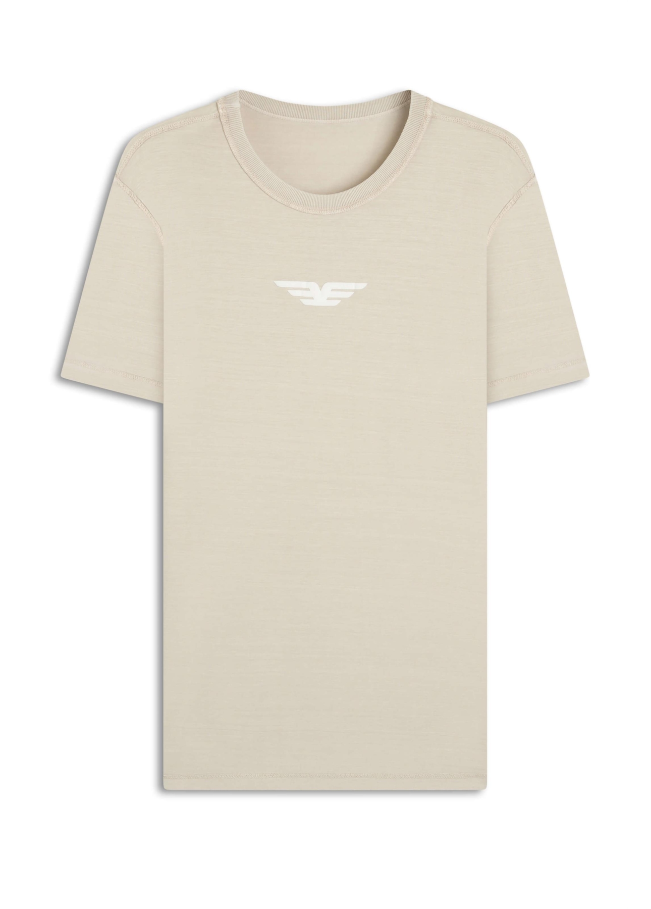 T-Shirt Washed Easa Classic  Cinza Claro