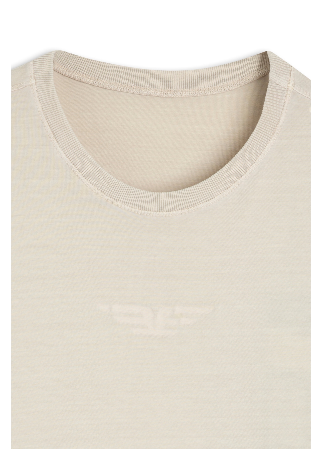 T-Shirt Washed Easa Classic  Cinza Claro