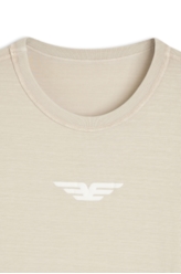 T-Shirt Washed Easa Classic  Cinza Claro