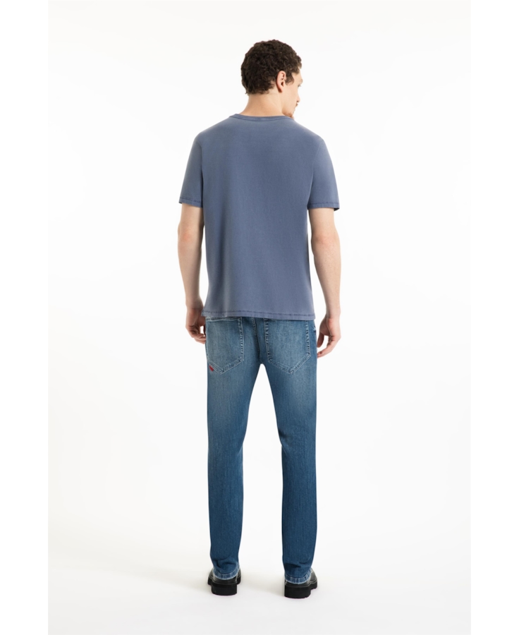 T-Shirt Washed Edsc Ellus Old Purple