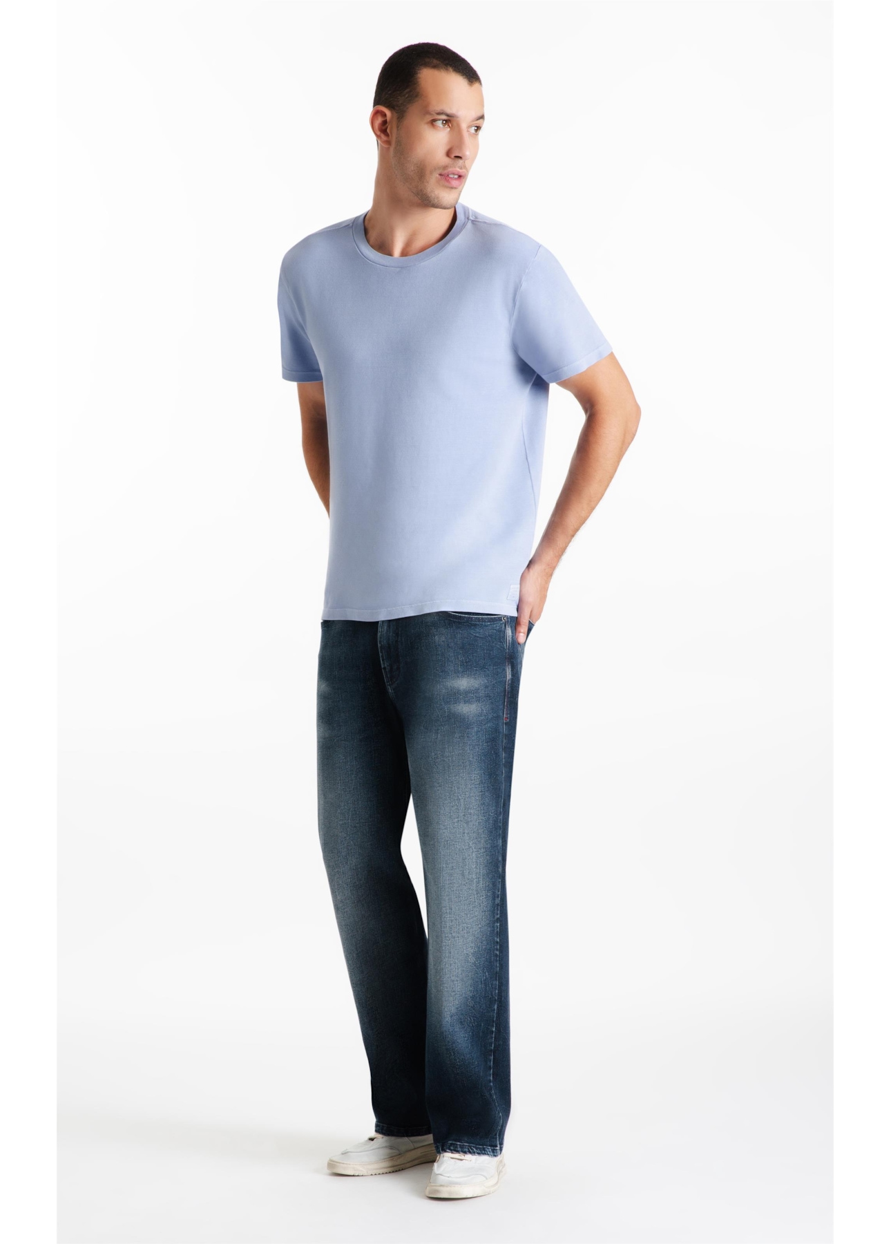T-Shirt  Washed Ellus Azul Pervante