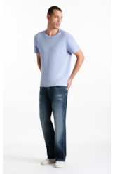 T-Shirt  Washed Ellus Azul Pervante
